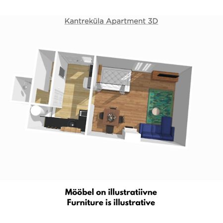 Kantrekuela Apartment ヴィリャンディ エクステリア 写真